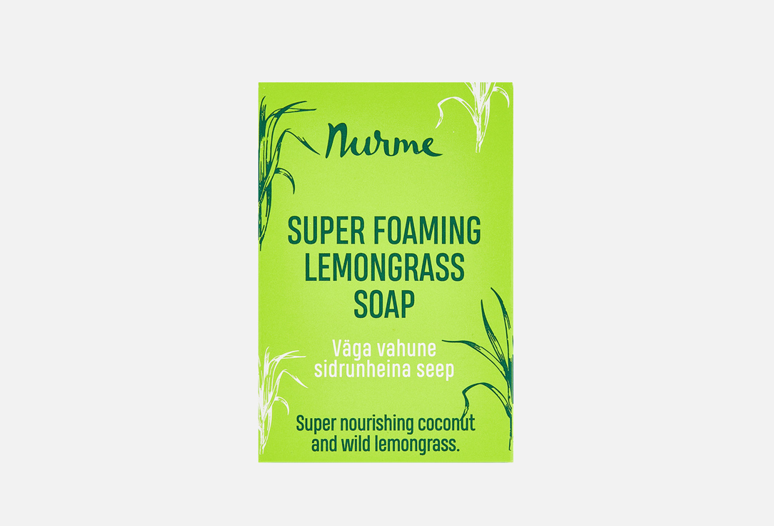 цена Мыло NURME Super foaming Lemongrass 100 г