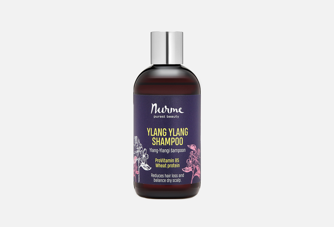 Шампунь для волос NURME Ylang-Ylang ProVitamin B5 250 мл шампунь jin эко шампунь jin organic shampoo ylang ylang 300 мл 300 г