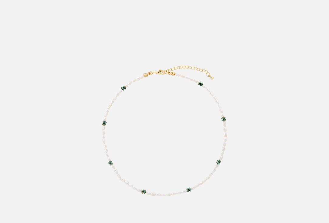 Ожерелье LE CHER Из жемчуга с гематитом 1 шт