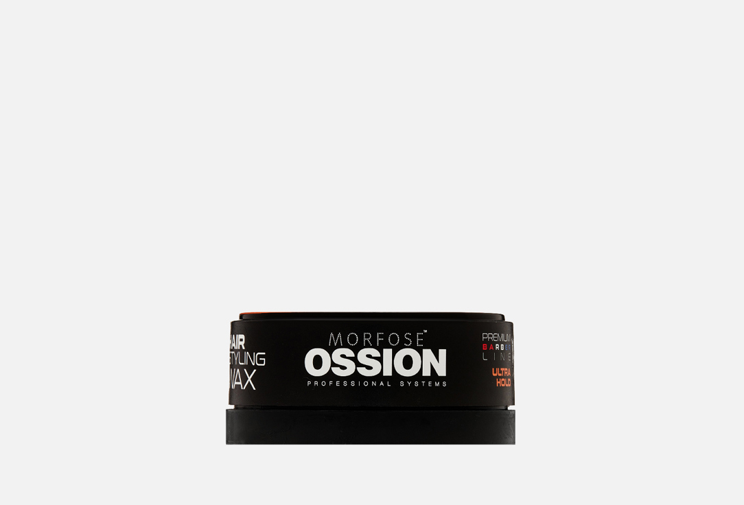 Воск для укладки волос сильной фиксации MORFOSE OSSION PREMIUM BARBER LINE HAIR STYLING WAX ULTRA HOLD 150 мл