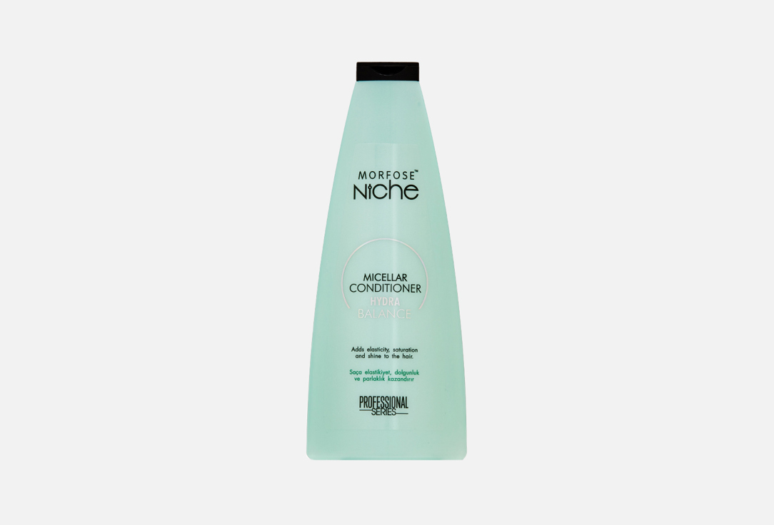 шампунь для волос morfose niche micellar shampoo hydra balance 400 мл Кондиционер для волос MORFOSE NICHE MICELLAR CONDITIONER HYDRA BALANCE 400 мл