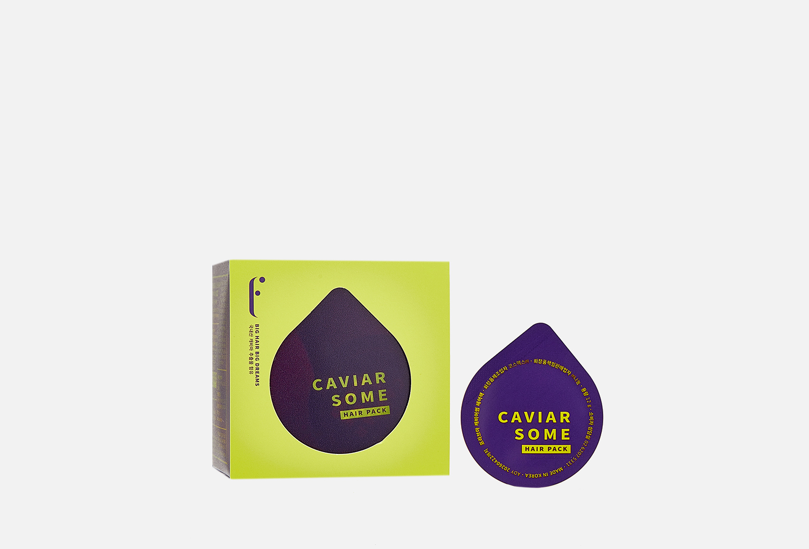 Flabois Маска для волос в тревел-формате CAVIAR SOME HAIR PACK 9 шт ...