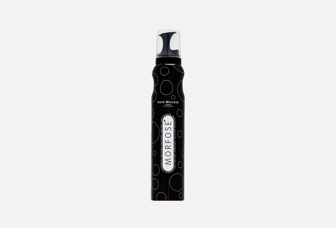 Мусс для укладки волос экстра-сильной фиксации MORFOSE HAIR MOUSSE EXTRA STRONG 200 мл