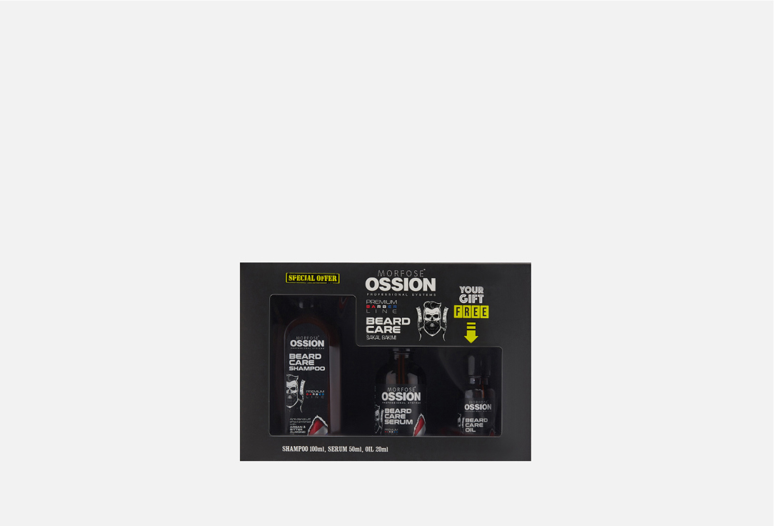 OSSION PREMIUM BARBER LINE BEARD CARE 3 шт 2191₽