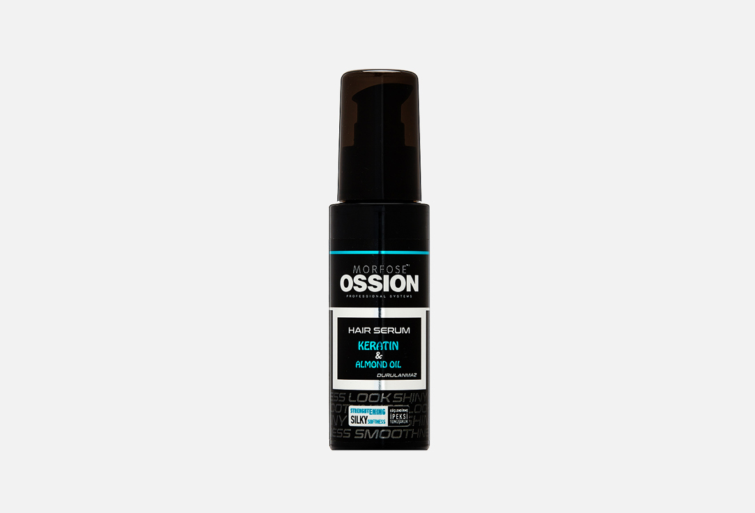 Сыворотка для волос Morfose OSSION HAIR SERUM KERATIN & ALMOND OIL 