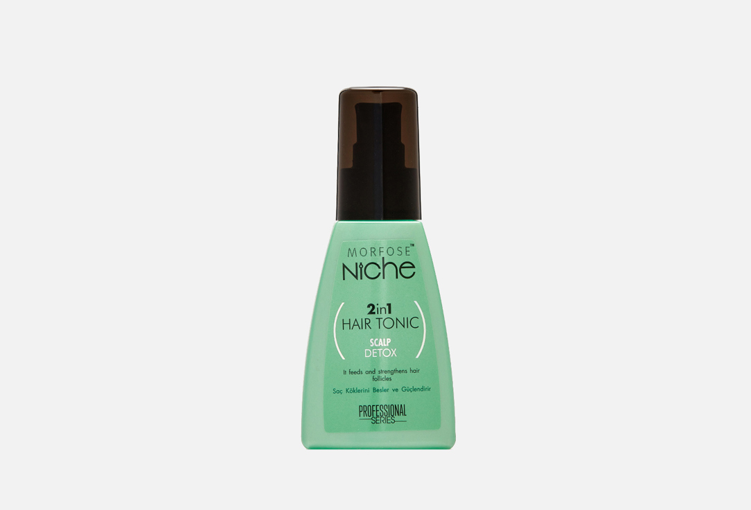 Изображение товара Мофорсе NICHE 2 IN 1 HAIR TONIC SCALP DETOX укрепляющий тоник для волос 100 мл