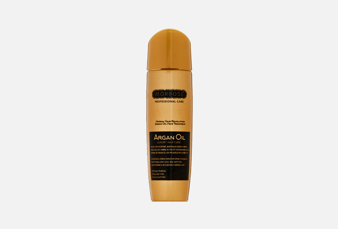 Несмываемый уход для сияния волос MORFOSE Argan Oil Hair Treatment 100 мл маска для окрашенных волос morfose argan hair mask 250 мл