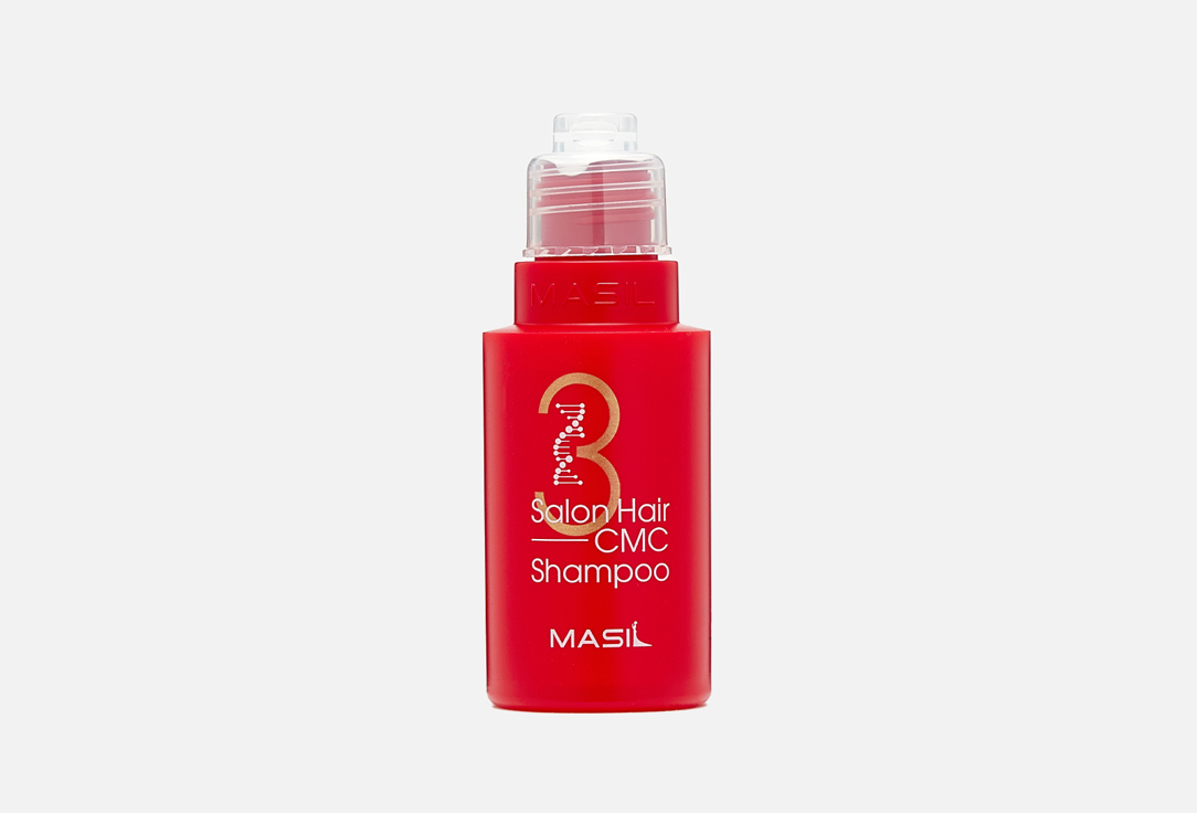 Шампунь для волос с аминокислотами MASIL 3 Salon Hair CMC Shampoo 50 мл восстанавливающий шампунь для ломких волос с аминокислотами 500г nextbeau