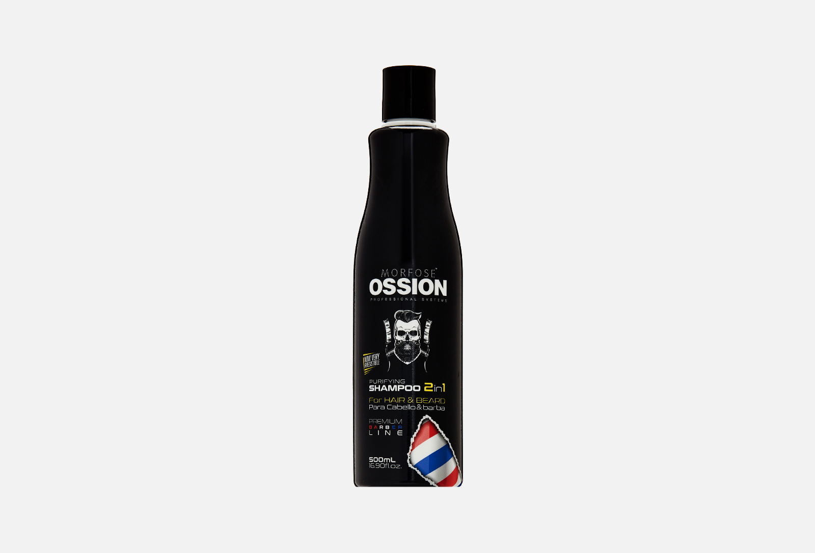 Morfose Шампунь для волос и бороды 2 в 1 OSSION PREMIUM BARBER LINE ...