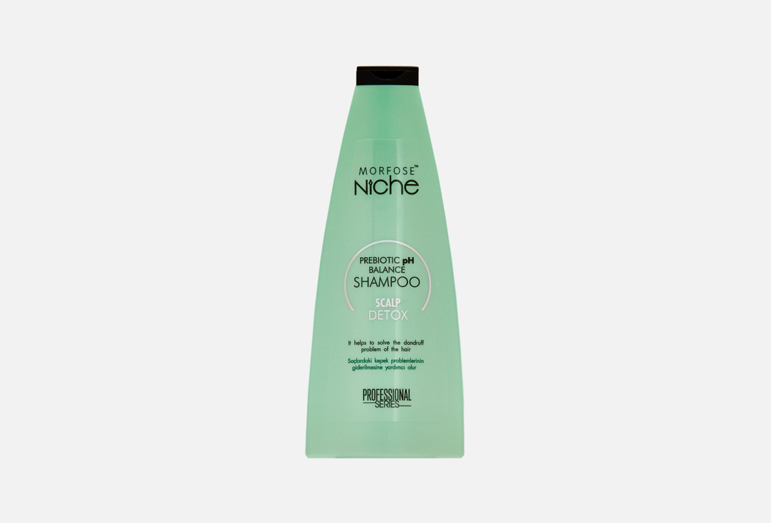 Изображение товара Шампунь для волос Morfose NICHE PREBIOTIC pH BALANCE SHAMPOO SCALP DETOX