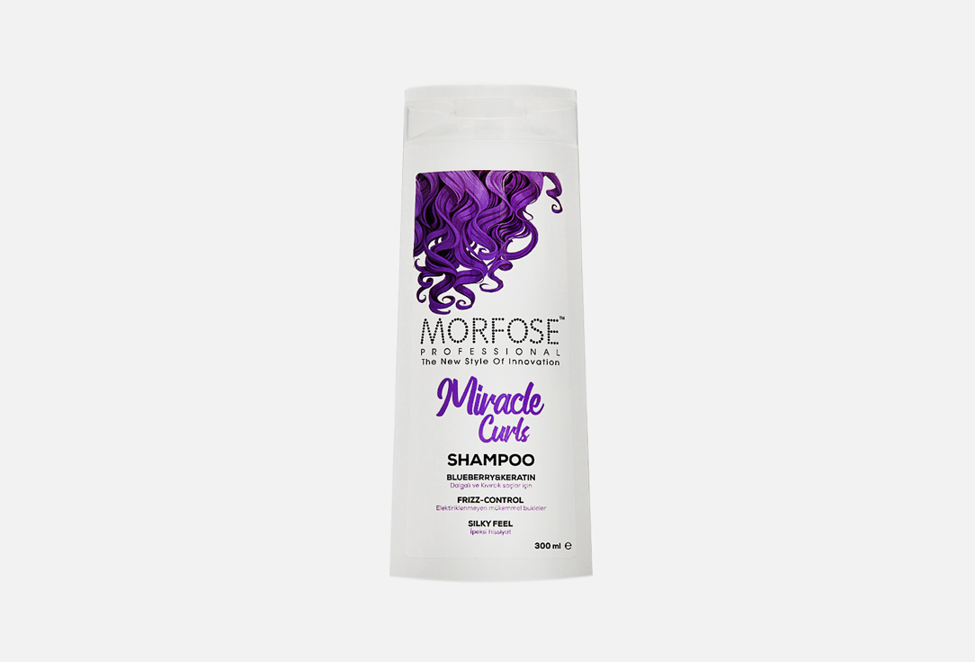 Изображение товара Шампунь для кудрявых волос Morfose Miracle Curls SHAMPOO BLUEBERRY&KERATIN