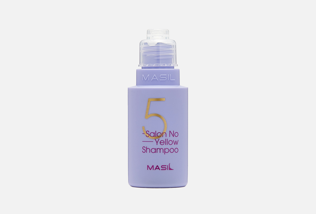 Шампунь против желтизны для осветленных волос Masil 5 Salon No Yellow Shampoo 