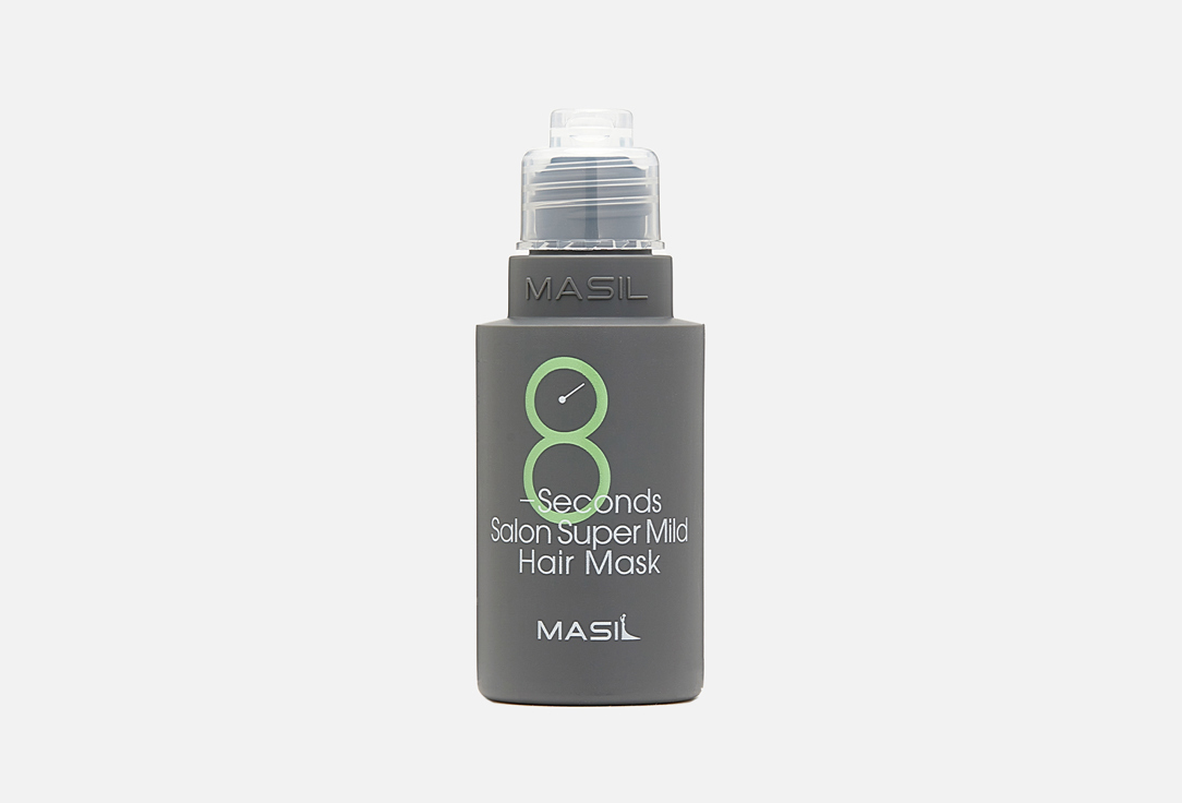 masil 38 salon hair set набор для сухих окрашенных ломких волос Экспресс-маска для кожи головы и волос MASIL 8 Seconds Salon Super Mild Hair Mask 50 мл