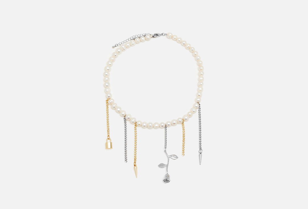 Изображение товара Колье-чокер Detali na Sheyu Pearl necklace total pleasure