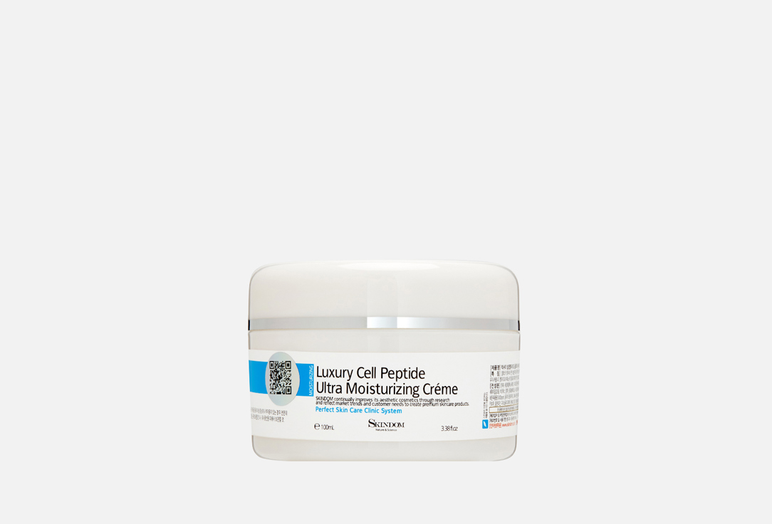 Крем для лица увлажняющий SKINDOM Luxury Cell Peptide Ultra Moisturizing Cream 100 мл цена и фото