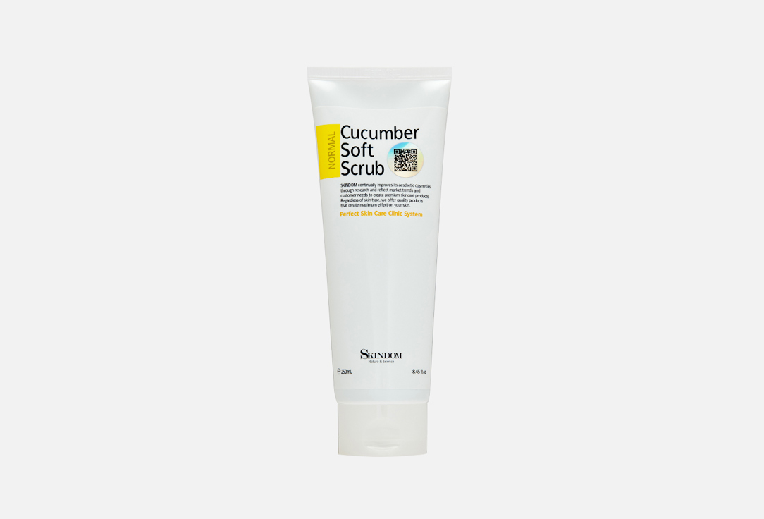 

Мягкий скраб для лица SKINDOM, Cucumber Soft Scrub 250 мл