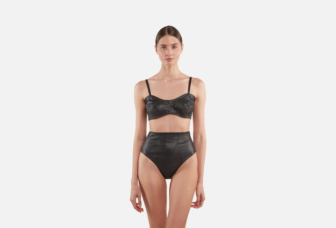 

Топ YANCHEVSKAYA, Черный, LEATHER LINE black