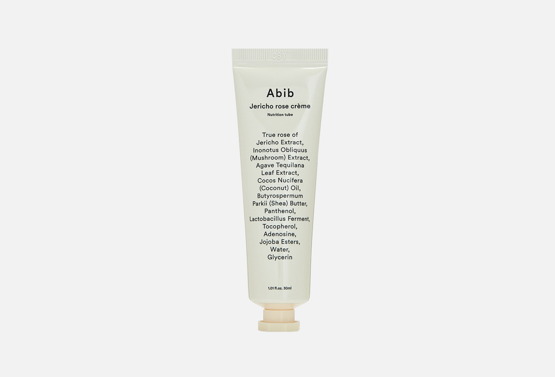 крем для лица ABIB Jericho rose crème Nutrition tube 30 мл гидрогелевая маска для лица abib collagen gel mask jericho rose jelly 1 шт
