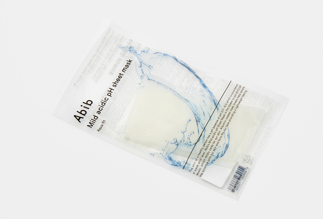 Тканевая маска для лица ABIB Mild acidic pH sheet mask Aqua fit 