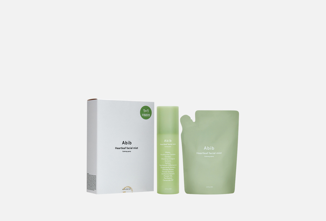 Изображение товара Мист для лица ABIB Heartleaf с рефиллом увлажняющий и успокаивающий для всех типов кожи