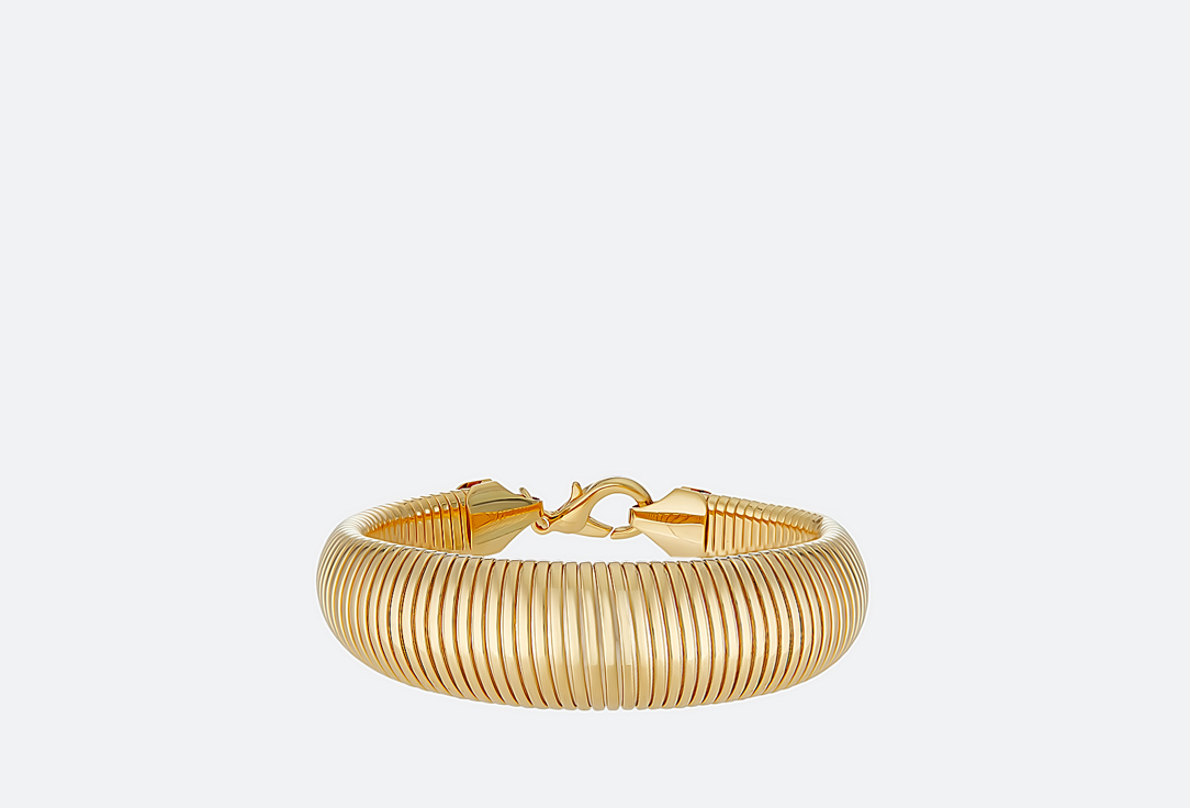 двойной тонкий браслет attribute shop с цирконами 1 шт Браслет ATTRIBUTE SHOP Gold Bracelet Harness 1 шт