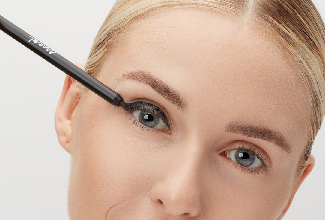 Водостойкий карандаш для глаз Marvel cosmetics Watreproof eyeliner  W01 Black