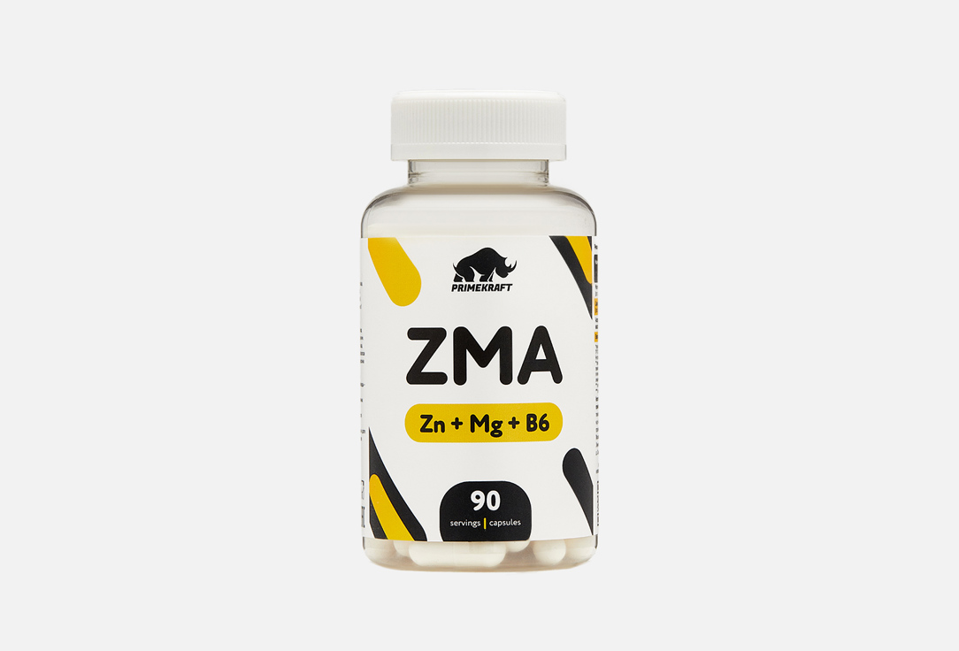 Биологически активная добавка PRIME KRAFT Encapsulated ZMA 90 шт биологически активная добавка prime kraft glucosamine chondroitin msm 90 шт