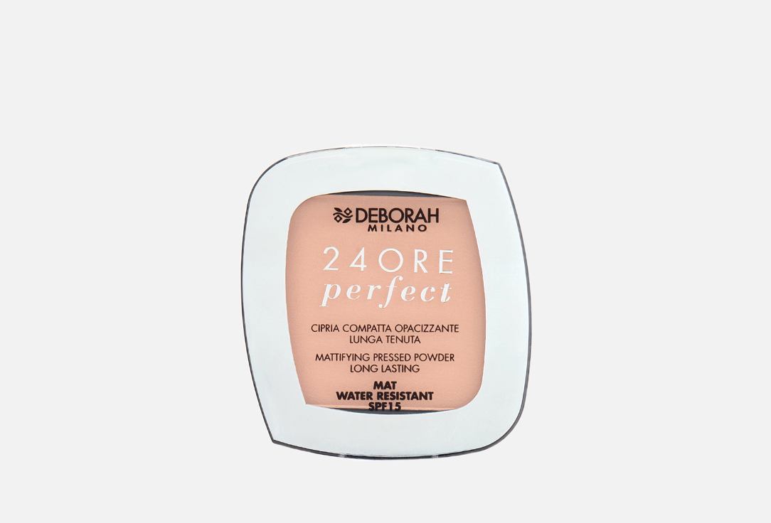 Изображение товара Пудра для лица матирующая стойкая DEBORAH MILANO 24ORE PERFECT COMPACT POWDER