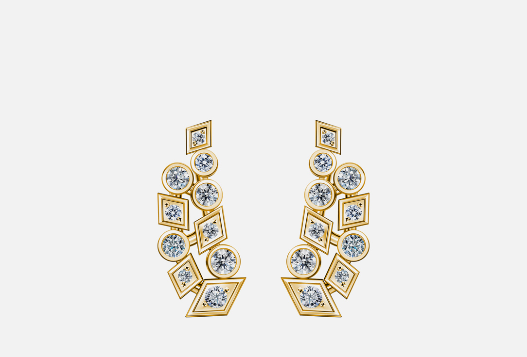 

Клаймберы серебряные GOLDENGAL, РОССЫПЬ 2 шт