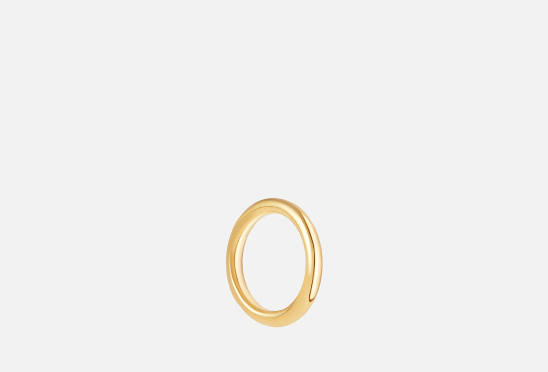 кольцо серебряное goldengal шоколадный бублик 17 мл Кольцо серебряное GOLDENGAL БУБЛИК мини 1 шт