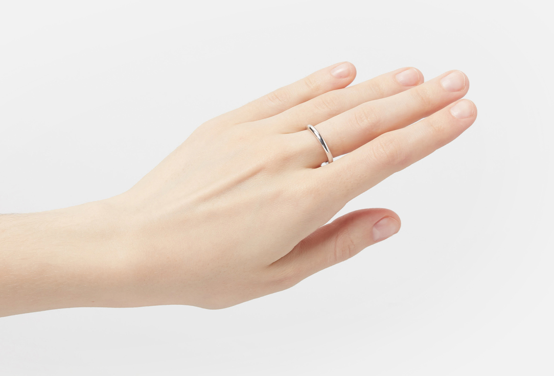 

Кольцо серебряное GOLDENGAL, БУБЛИК 17 мл