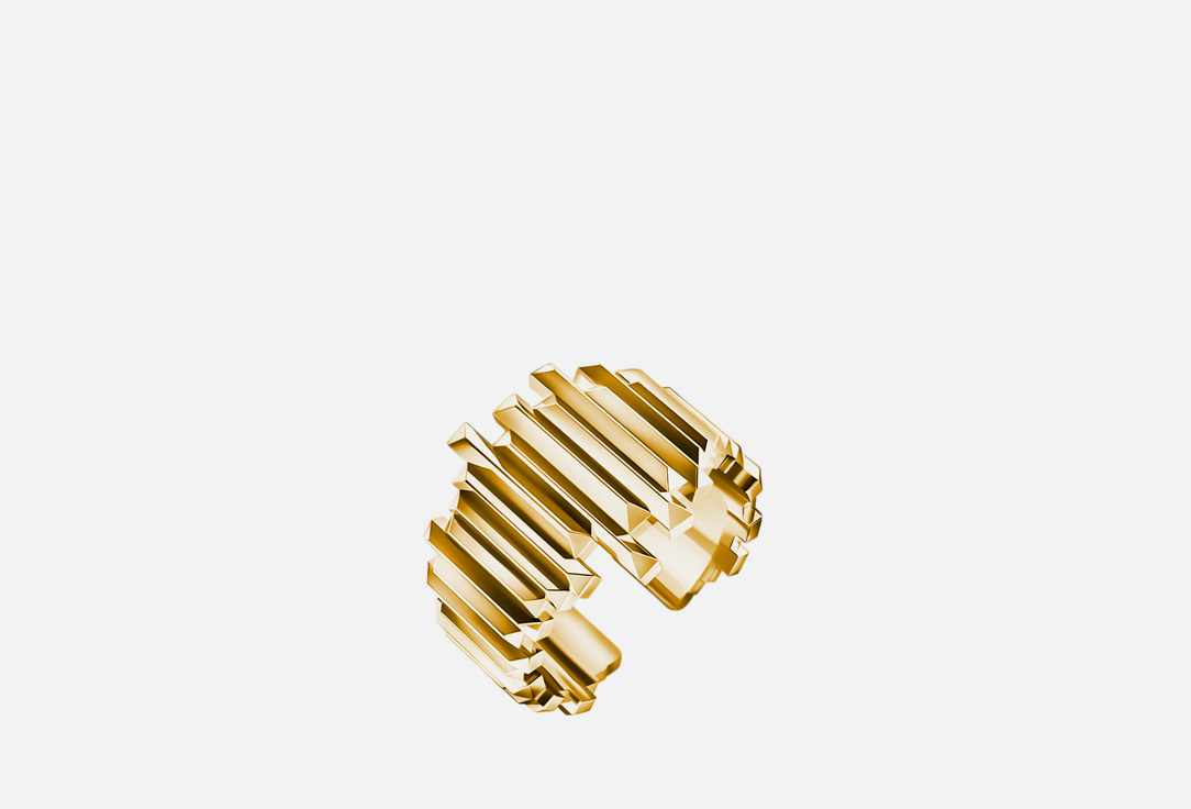 кольцо серебряное goldengal бублик мини 1 шт Кольцо серебряное GOLDENGAL ЛЕДНИК 1 шт