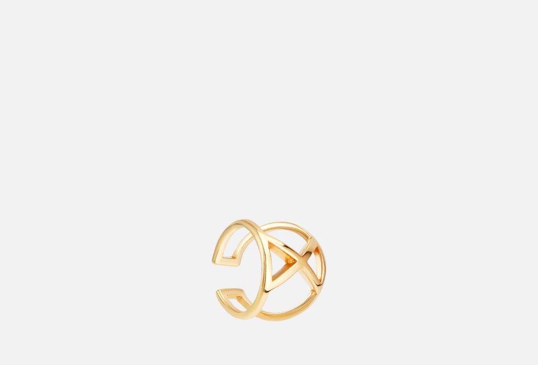 Кольцо серебряное Goldengal Х 