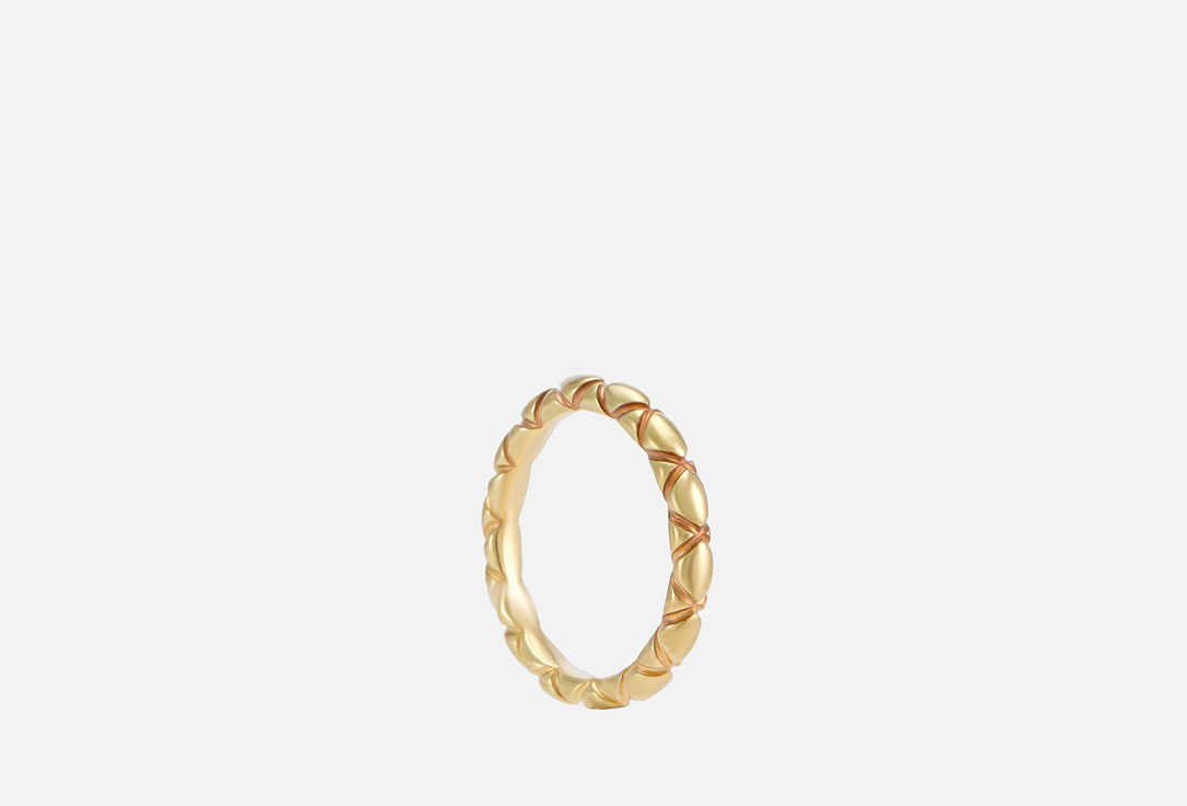 Изображение товара Кольцо серебряное Goldengal шоколадный БУБЛИК