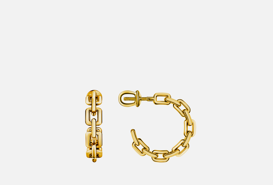 Изображение товара Пусеты серебряные Goldengal ЦЕПЬ