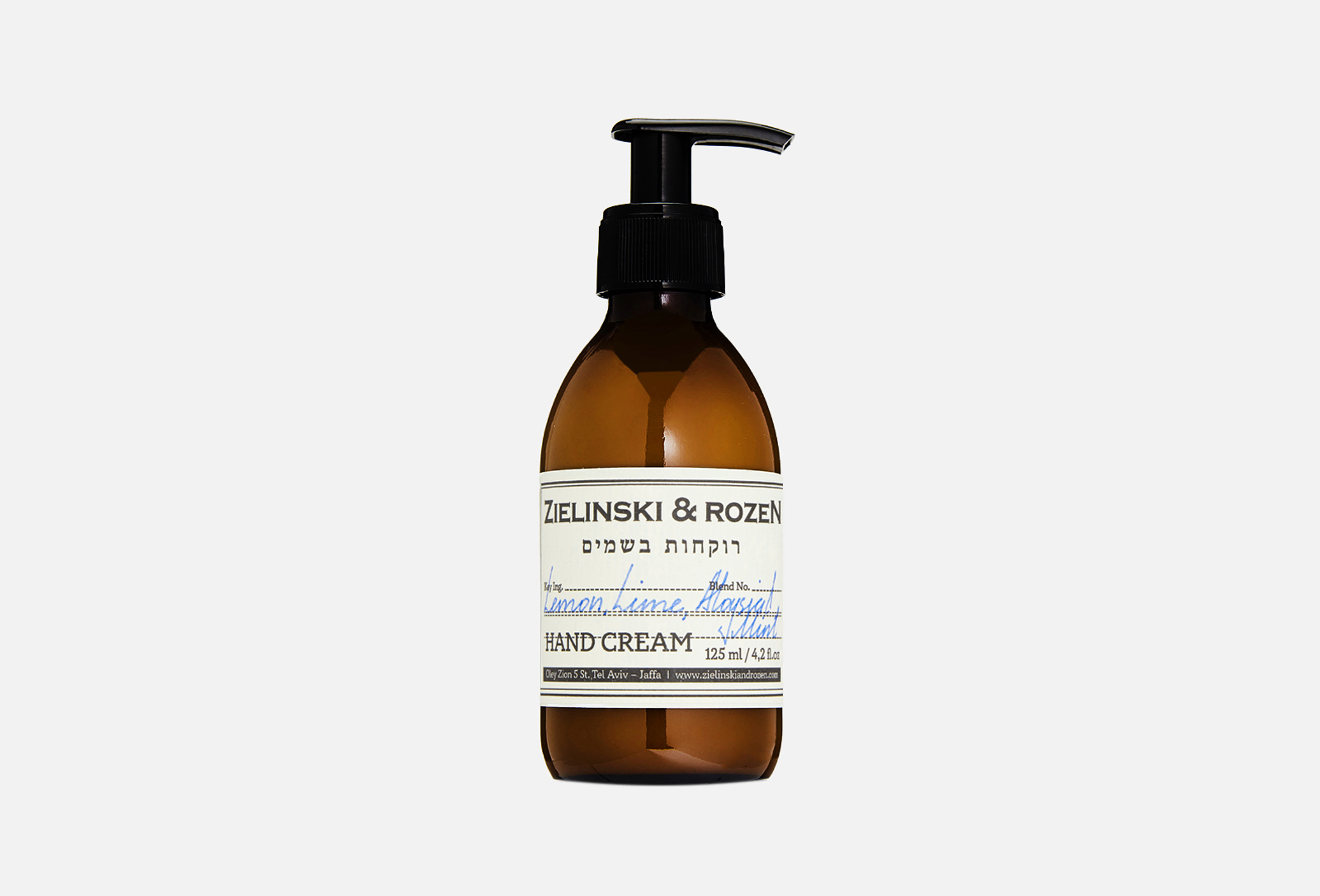Zielinski & Rozen Крем для рук Lemon, Lime, Aloysia & Mint 125 мл