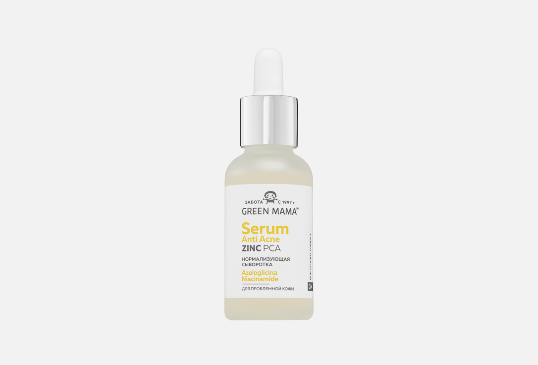 

Сыворотка для лица GREEN MAMA, ANTI ACNE 30 мл