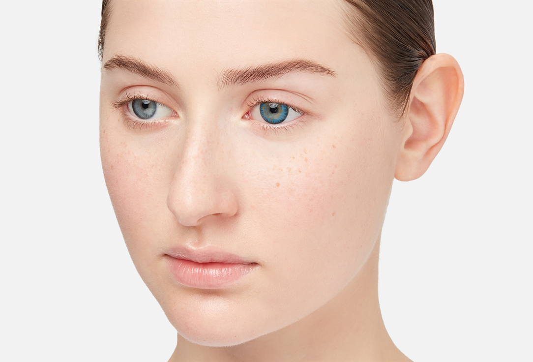 Изображение товара цветные контактные линзы месячные ОФТАЛЬМИКС Butterfly One Month, Aqua, 2 шт