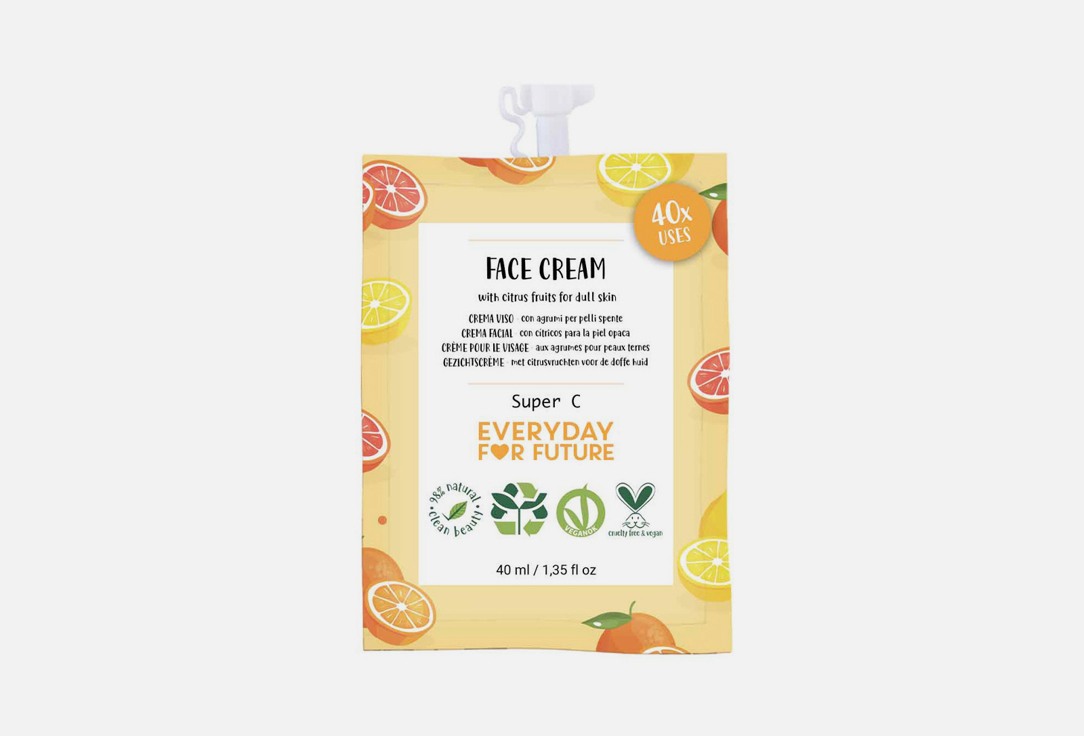 Изображение товара Крем для сияния кожи лица EVERYDAY FOR FUTURE Цитрус и гиалуроновая кислота