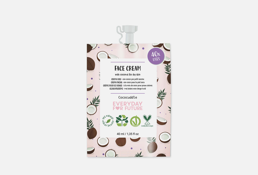 Изображение товара Крем для лица для сухой кожи EVERYDAY FOR FUTURE Кокос