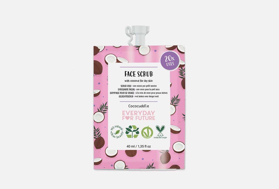 Изображение товара Скраб для лица для сухой кожи EVERYDAY FOR FUTURE Кокос