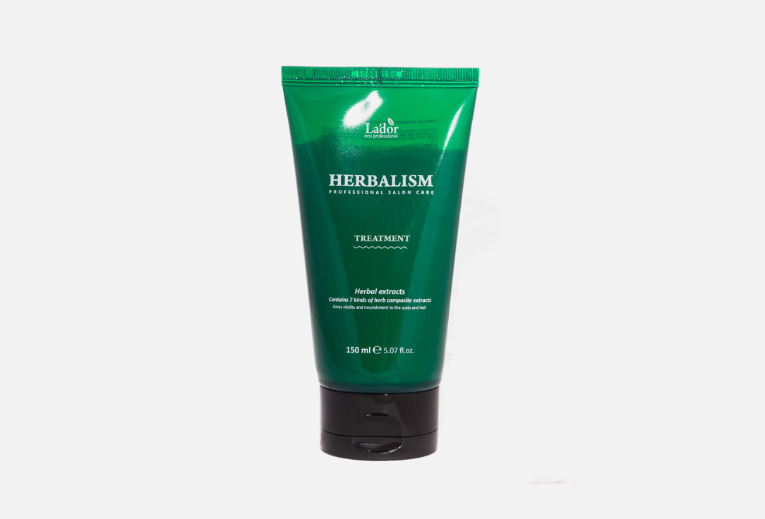 Маска для волос LADOR HERBALISM TREATMENT 150 мл lador укрепляющая травяная маска для волос с аминокислотами herbalism treatment