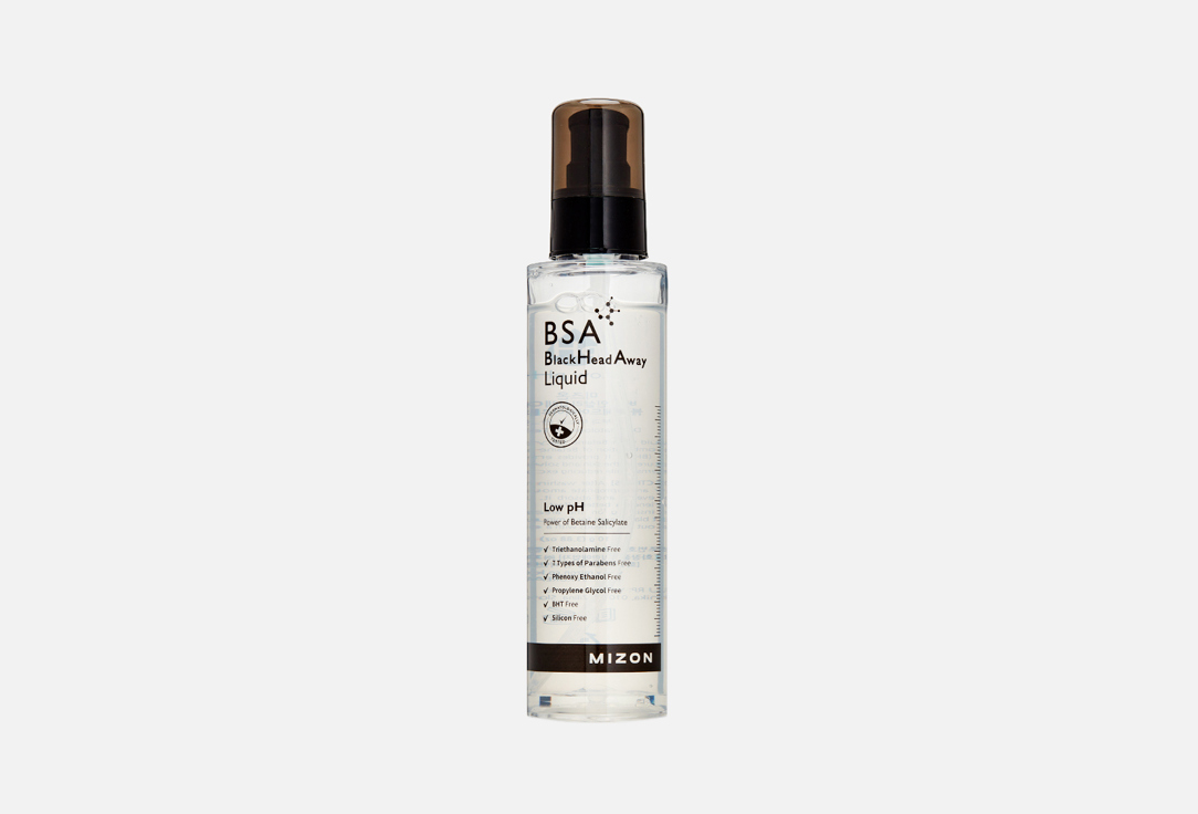 

Эссенция для лица MIZON, BSA BLACKHEAD AWAY LIQUID 112 мл