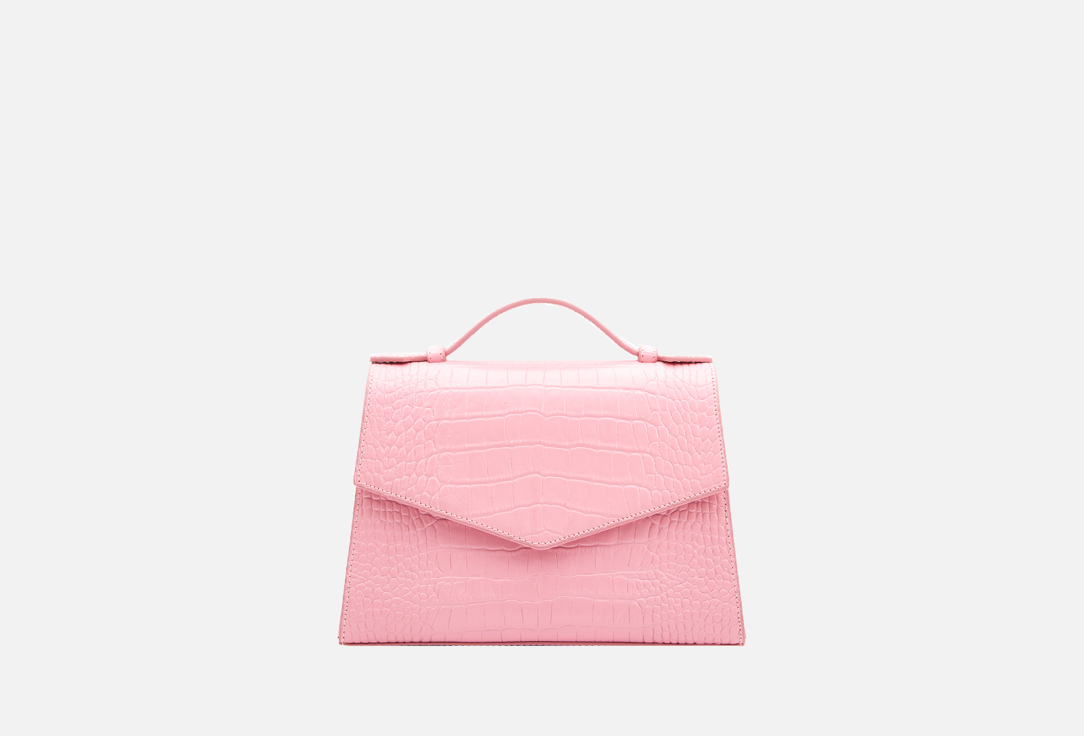 Сумка кросс-боди MOVELI CROCO розовая 1 шт inspire сумка стеганая кросс боди зеленый