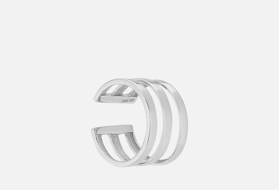 Изображение товара Кольцо на фалангу серебряное Tosya без вставок