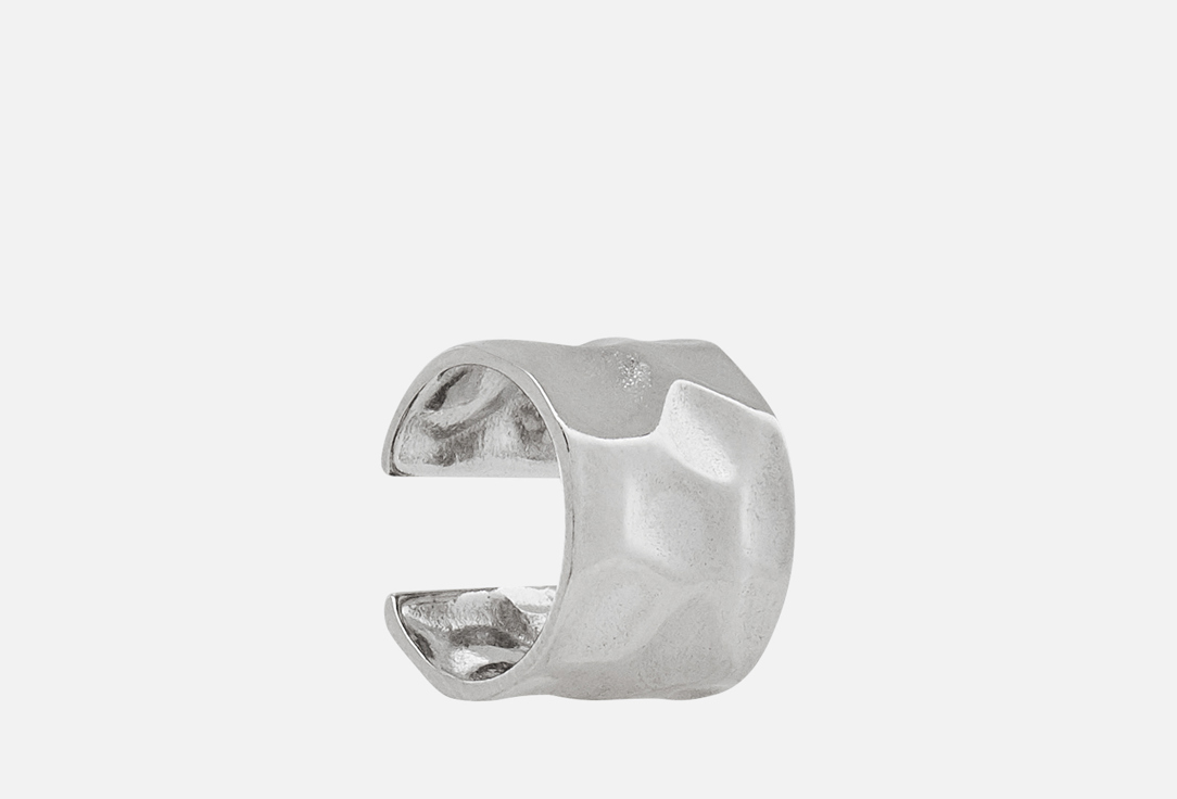 Изображение товара кафф серебряный Tosya мятый