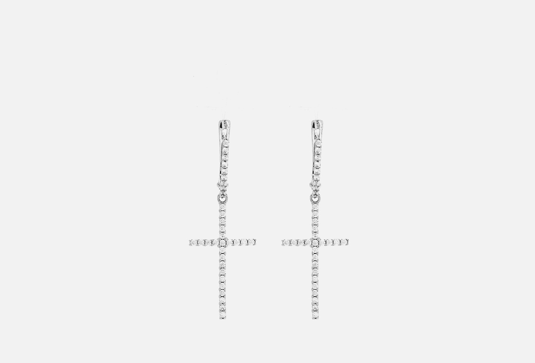 Изображение товара Серьги серебряные Tosya с фианитами