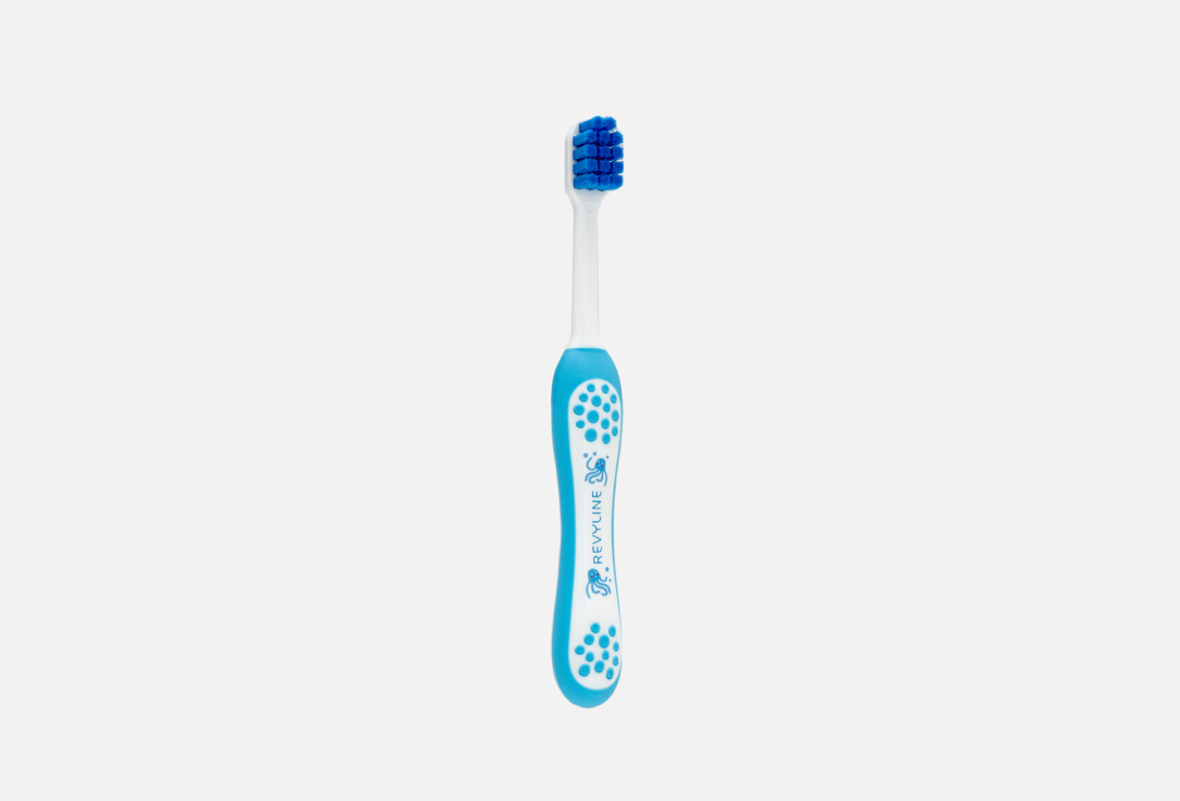цена Зубная щетка REVYLINE Baby S3900, голубая 1 шт