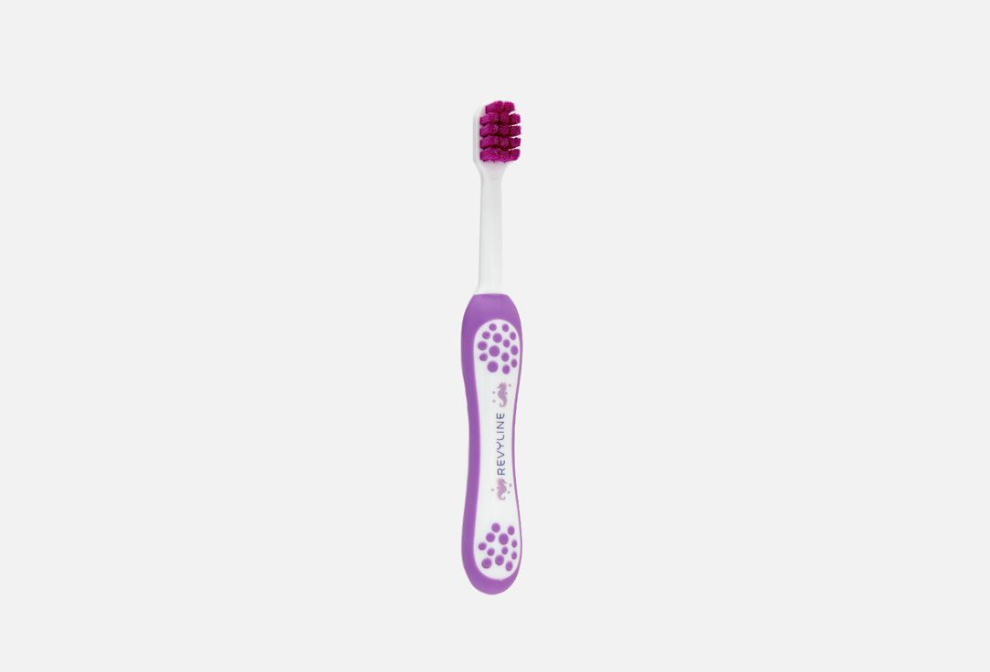 цена Зубная щетка REVYLINE Baby S3900, фиолетовая 1 шт