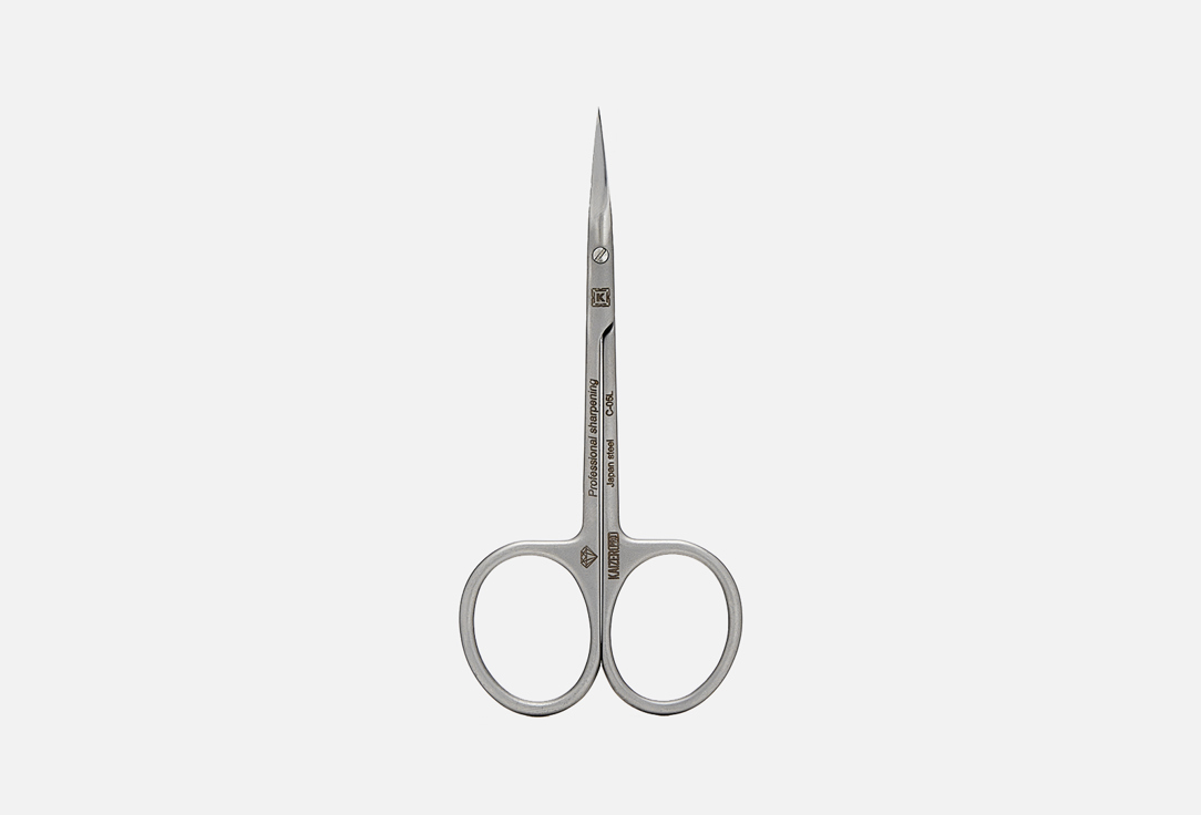 Ножницы маникюрные для кутикулы KAIZER PROFESSIONAL Manicure scissors for cuticles 1 шт ножницы маникюрные для ногтей di valore manicure scissors for nails shiny length curved blades 1 шт